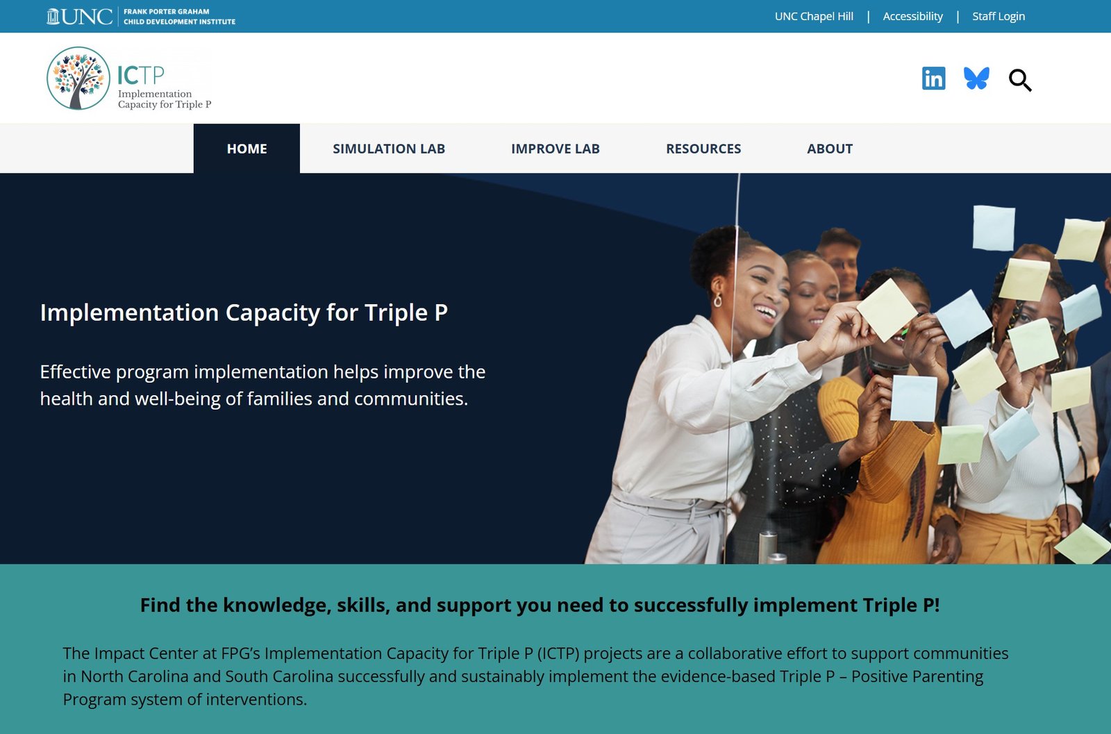 Implementation Capacity for Triple P (ICTP)